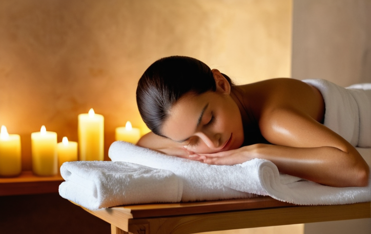 온천 후기 - **Prompt 2: Luxurious Indoor Mineral Bath**
    "An elegant, serene scene inside a modern Spanish ba...
