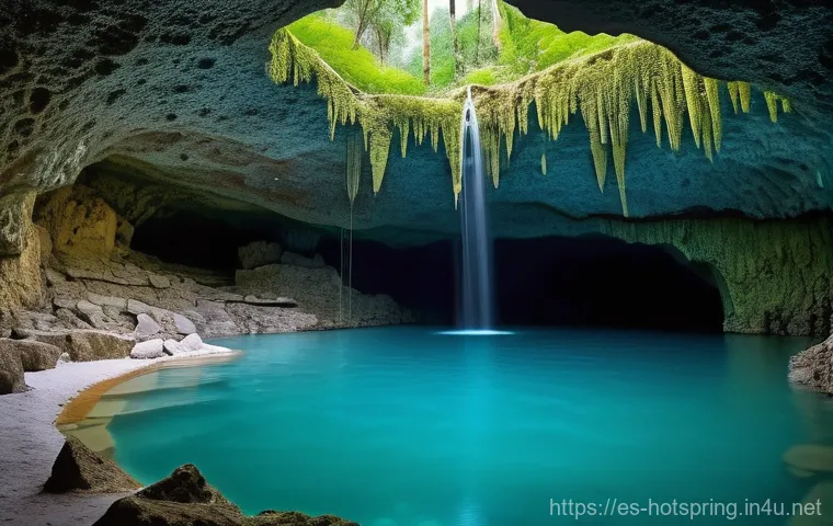 온천과 자연의 에너지 - An idyllic image depicting an individual enjoying profound relaxation in a tranquil outdoor thermal ...